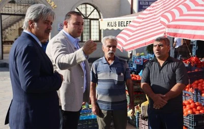 Başkan Bilecen esnafla buluştu