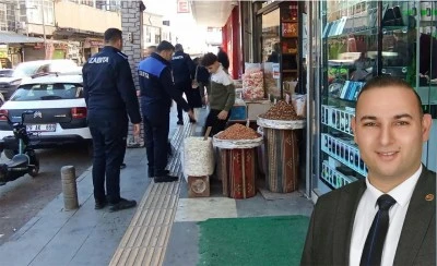 Başkan Bilecen: Kaldırımlar halkındır, işgale izin vermeyiz