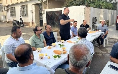 Başkan Bilecen, mahalle sakinleriyle kahvaltıda buluştu