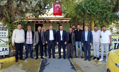 Başkan Bilecen taksici esnafının sorunlarını dinledi 