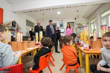 Başkan Fadıloğlu’ndan Anaokulu ziyareti
