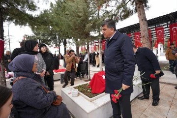 Başkan Fadıloğlu’ndan, Şehitliklere Ve Şehit Ailelerine Ziyaret
