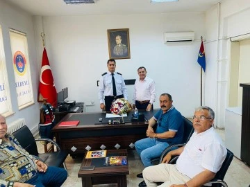 Başkan Şimşek’ten ilçe jandarmaya ziyaret