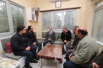 Başkan Tahmazoğlu’ndan Başkarakol Taksi Durağına Ziyaret