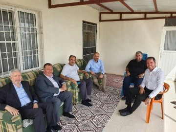 Başkanlardan Yalçın’a geçmiş olsun ziyareti
