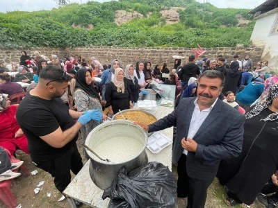 Bereketli Yağmurlar Sonrası Yavuzlu K&ouml;y&uuml;&rsquo;nde Ş&uuml;k&uuml;r Duası Yapıldı