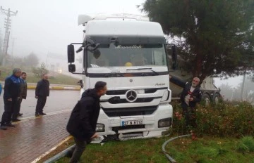 Beton Mikseri refüje çıktı