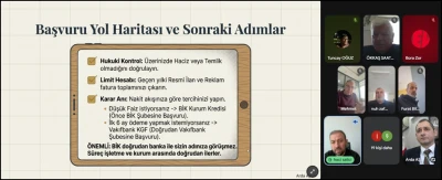 BİK B&ouml;lge M&uuml;d&uuml;r&uuml; Aşkın&rsquo;dan Bilgilendirme Toplantısı