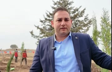 Bilecen, Milli Ağaçlandırma Günü’nde fidan dikti