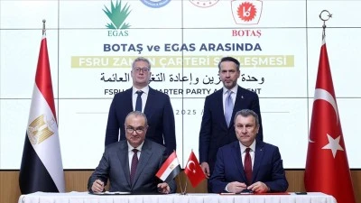 BOTAŞ'a ait FSRU ilk kez yurt dışında görev yapacak