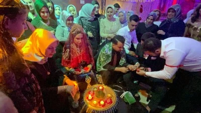 Böyle kına görülmedi!