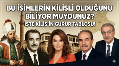 Bu İsimlerin Kilisli Olduğunu Biliyor Muydunuz? İşte Kilis&rsquo;in Gurur Tablosu!
