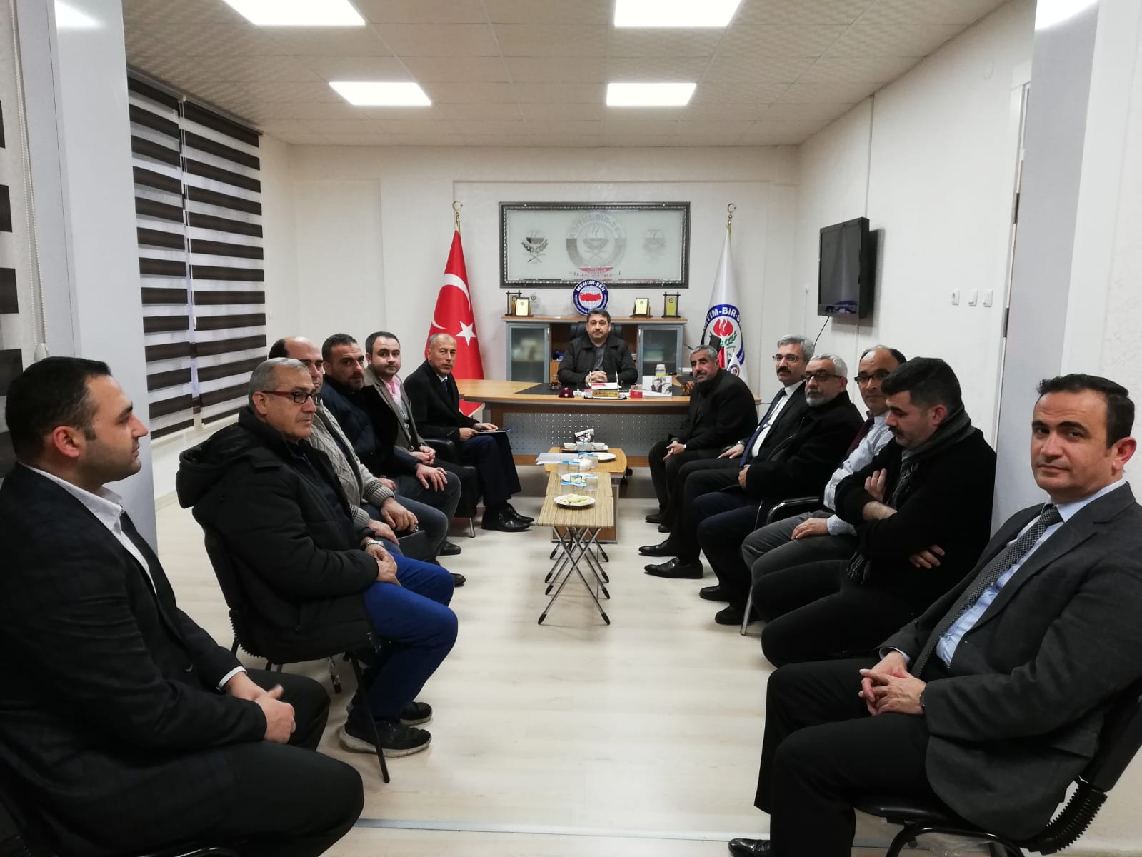 ÖMER YABANCI'DAN MEMUR-SEN’E ZİYARET