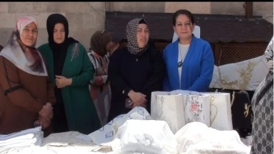 Çatom'da El Emeği Göz Nuru Sergisi 