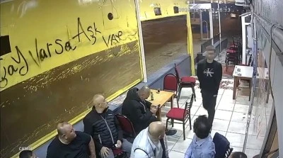 Çay Ocağında Silahlı Saldırı: O Anlar Kamerad