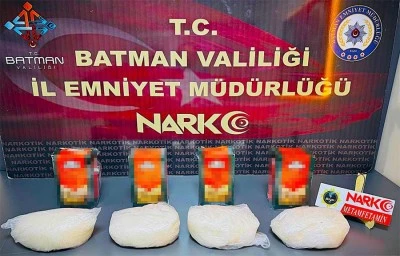 Çay paketleri içinde uyuşturucu bulundu