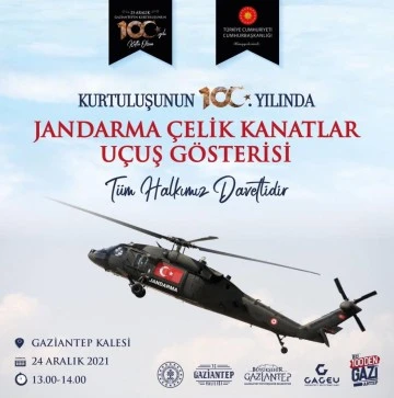ÇELİK KANATLARDAN 100. YILDÖNÜMÜ GÖSTERİSİ