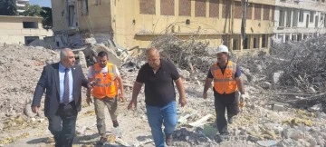 Çetin, tarih yıkımı yerinde inceledi!