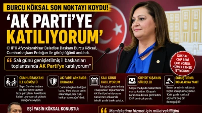 CHP&rsquo;de B&uuml;y&uuml;k Kopuş! Burcu K&ouml;ksal: &ldquo;Cumhurbaşkanı ile G&ouml;r&uuml;şt&uuml;m, Salı G&uuml;n&uuml; AK Parti&rsquo;ye Katılıyorum&rdquo;