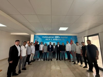 CHP'li gençler Kilis’te buluştu