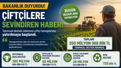 &Ccedil;ift&ccedil;iye Destek Bug&uuml;n Hesaplarda