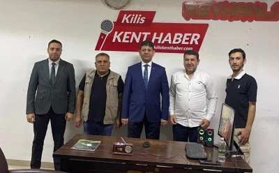 Cumhurbaşkanlığı İletişim Başkanlığı Gaziantep Bölge Müdürü Mücahit Taşkın’dan Kilis Kent Haber’e Ziyaret