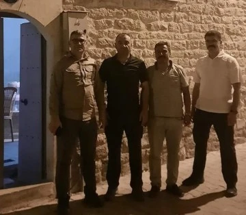 Daire Başkanlarına Mahallesi hakkında bilgi verdi