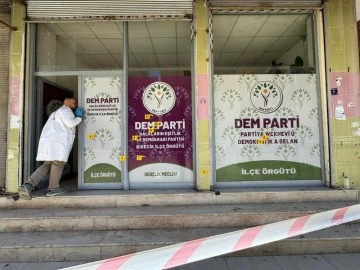 DEM Parti'ye silahlı saldırı