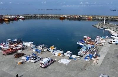 Denizde kaybolan balıkçıyı arama çalışmaları sürüyor