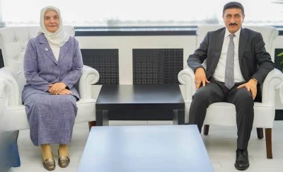 DİB Eğitim Hizmetleri Genel Müdürü Akbulut, Rektör Akman ile görüştü