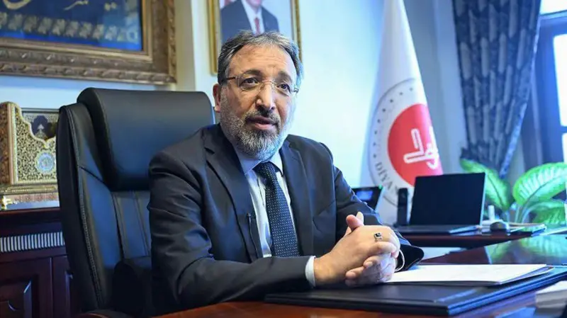 Diyanet'in başkanı değişti yeni dönem başlıyor