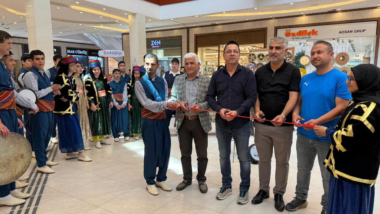Diyarbakır'da özel öğrencilerin tarım ve el sanatları sergisi açıldı