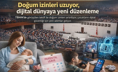 Doğum izinleri uzuyor, dijital d&uuml;nyaya yeni d&uuml;zenleme