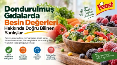 Dondurulmuş Gıdalarda Doğru Bilinen Yanlışlar