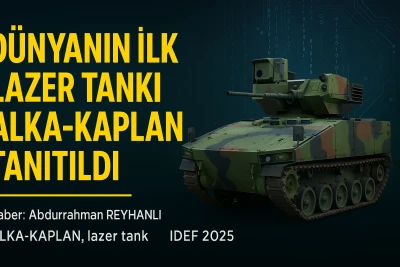 Dünyanın İlk Lazer Tankı: ALKA-KAPLAN Tanıtıldı