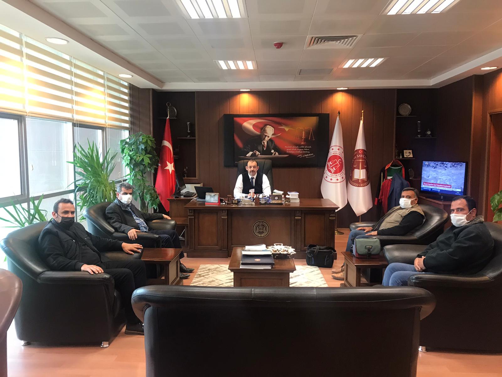 KİLİS YEREL BASINI BAŞSAVCI DURMUŞ İLE GÖRÜŞTÜ