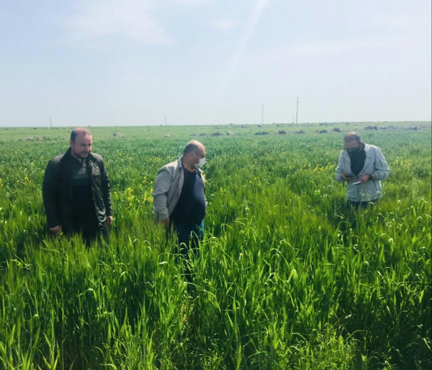 SOKAĞA ÇIKMA KISITLAMASINDA ÇİFTÇİLERİ ZİYARET ETTİ