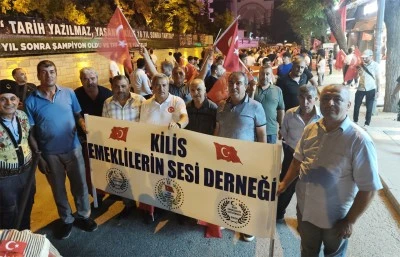 Emeklilerin Sesi Derneği 15 Temmuz Programında yerini aldı