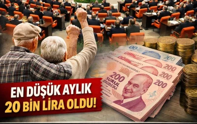 En D&uuml;ş&uuml;k Emekli Aylığı arttı