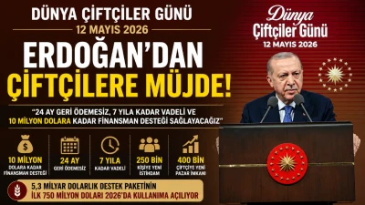 Erdoğan&rsquo;dan &Ccedil;ift&ccedil;ilere Dev Destek Paketi