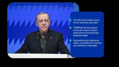 Erdoğan: Milletimize en güzel şekilde hizmet etmenin gayretindeyiz