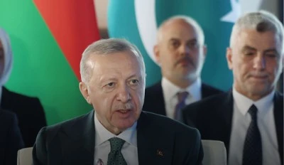 Erdoğan: &quot;Gazze'de çocuklar ve insanların hakkını savunmaya devam etmekte kararlıyız&quot;
