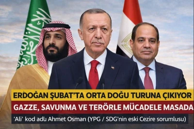 Erdoğan Şubat&rsquo;ta Orta Doğu Turuna &Ccedil;ıkıyor