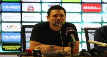 Erol Bulut: &quot;Hedefimiz 3 puan almaktı ama 1 puan alabildik&quot;