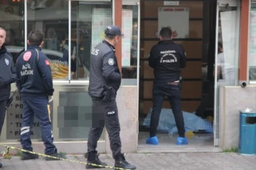 Esnafın tartışması kanlı bitti. 1 ölü, 1 yaralı