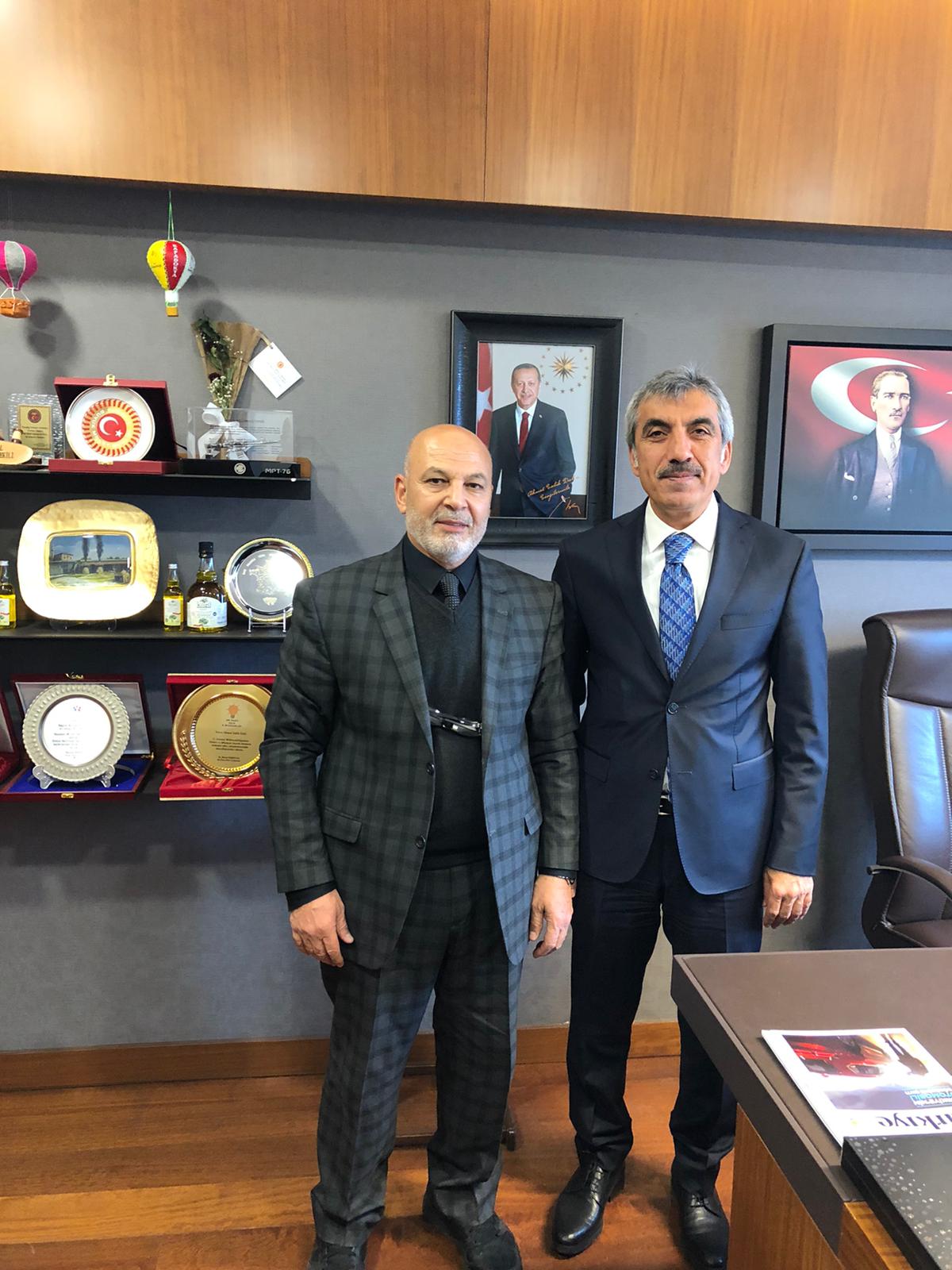 ŞEKEROĞLU, MİLLETVEKİLİ DAL İLE MECLİSTE GÖRÜŞTÜ