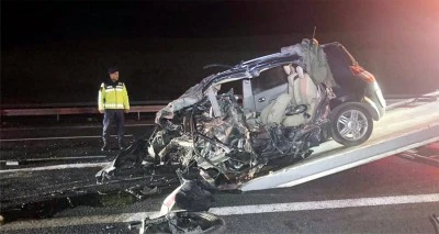 Feci kaza! 4 ölü, 1 yaralı