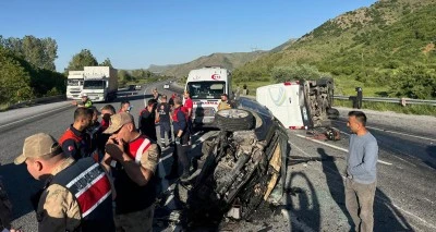 Feci kazada 2 ölü, 2 yaralı