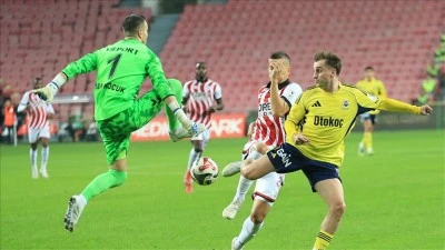 Fenerbahçe Samsun'da 2 puan bıraktı 