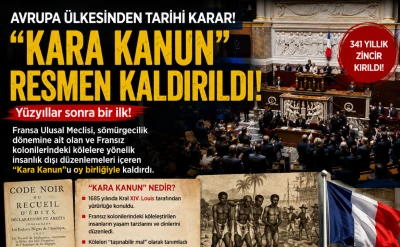 Fransa&rsquo;da 341 Yıllık &ldquo;Kara Kanun&rdquo; Resmen Kaldırıldı